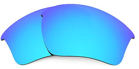 Revant Lentes de Repuesto Compatibles con Gafas de Sol Oakley Half Jacket 2.0 XL, Polarizados, Azul Hielo MirrorShield