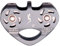 Fixe - Polea de Doble Eje para Tirolinas y Cable - Acero Inoxidable con Rodamientos de Bolas - Alta Resistencia 20 kN - Aluminio - Certificado EN12278