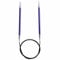 KnitPro International Rundstricknadel ZING 4,00 mm saphir 150 cm