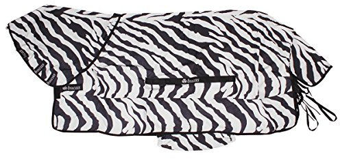 Bucas Sweet-Itch Zebra Pony - Black/White, Größe:85