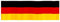 Piersando XXL Deutschland Balkonfahne 300cm x 90cm Fahne Fussball EM & WM Länderflagge Fanartikel Land Flagge Schwarz Rot Gold