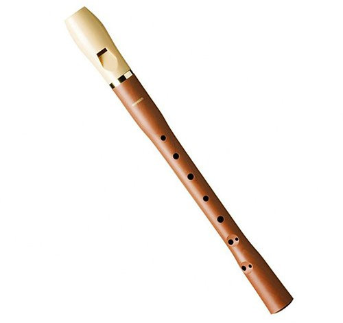 FLAUTA DULCE SOPRANO - Hohner (9514) Mixta (Barroca) (2 Piezas) Madera/Plastico (Marfil)