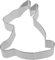 Westmark Ausstechform, Hase, Rostfreier Edelstahl, Hase sitzend, Silber, 36212291