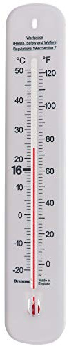 Wall Thermometer with Regulation Temperatures