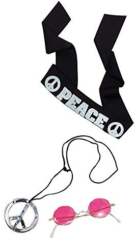 Bristol Novelty Hippie Accessory Set