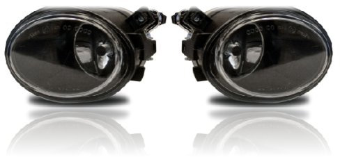 NSE46 - Klarglas Design Nebel-Scheinwerfer Set mit E-Prüzeichen für BMW E46, E39