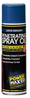 Power Maxed PMPO500SC10 Penetrating Oil Spray Can, 500 ml