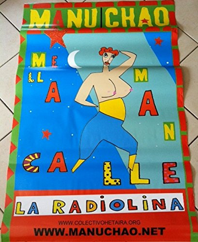 MANU CHAO – Die radiolina – 80 x 120 cm zeigt/Poster