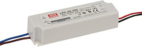LED Netzteil 17W 9-48V 350mA ; MeanWell, LPC-20-350 ; Konstantstrom