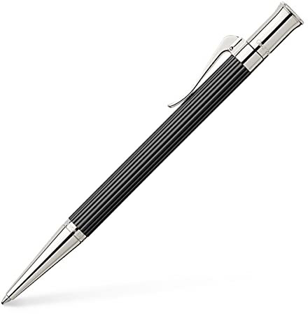 Graf von FABER-CASTELL 145531 - Drehkugelschreiber Classic, Ebenholz, Strichbreite B