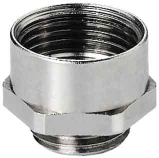 Interflex interflex-prensaest. – Erweiterung M32 Gewinde männlich/weiblich M40 Messing, vernickelt