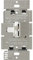 Lutron Toggler 1000-Watt Dimmer Switch for Halogen and Incandescent Bulbs, Single-Pole, AY-10P-WH, White