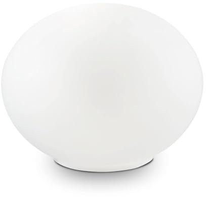 Ideal Lux Smarties White TL1 – Table Lamps (Ambience, AC, G9, white, chrome, glass, Living Room)