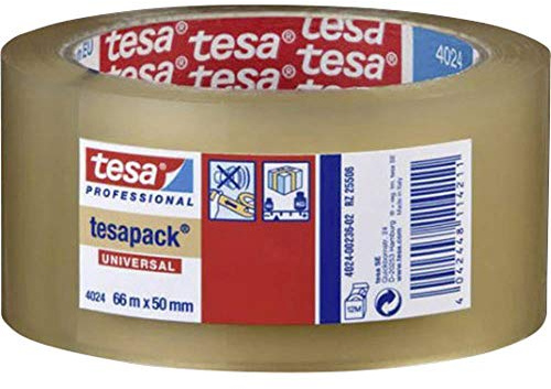 TESA 04024-00202-04 Verpackungsklebeband tesapack® 4024 Transparent (L x B) 66m x 38mm 1St.