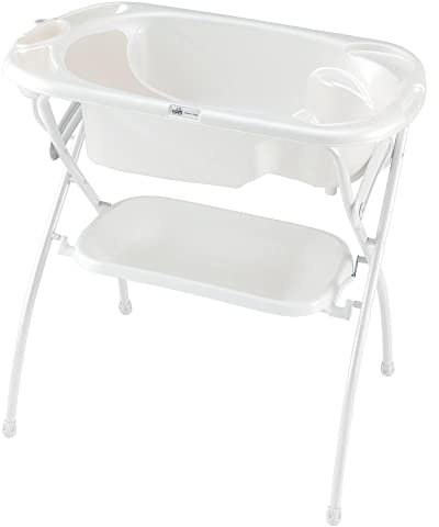 CAM Il Mondo del Bambino - art.C525 - Kit Baño Bagnetto - Made in Italy - desde 0 a 12 meses - PERLA BLANCA