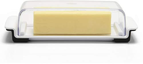 OXO 11122500 Good Grips Butter Dish, White/Clear, Plastic