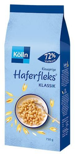 Kölln Vollkorn Haferfleks Knusper-Klassik, 6er Pack (6x 750 g)