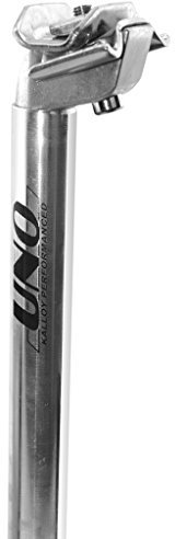 Kalloy Uno - TE379-25,4/54:Sattelstütze für BTT, Aluminium Farbe: silber. MEDIDA: 26,6mm Farbig