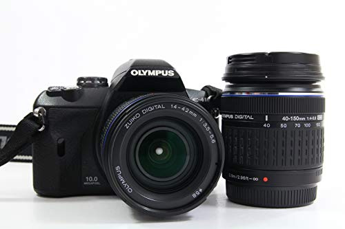 Olympus E-410 SLR-Digitalkamera (10 Megapixel, LifeView) Double Zoom Kit inkl. EZ1442 und EZ4015