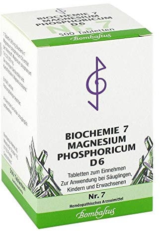 BIOCHEMIE 7 Magnesium phosphoricum D 6 Tabletten 500 St
