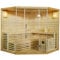 Traditionnel sauna finlandais espoo/200 x 200 cm - 8 kW