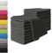 NatureMark Gästetücher – 20er Pack (30x50 cm), 100% Baumwolle, Oeko-TEX Zertifiziert, weich, saugfähig und pflegeleicht – Für Bad, Gäste & Spa – Anthrazit Grau