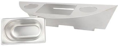 Smokereinsatz/Räuchereinsatz kompatibel mit 57 Weber Kugel aus 2mm Edelstahl BBQ-Smoker (57er Weber)