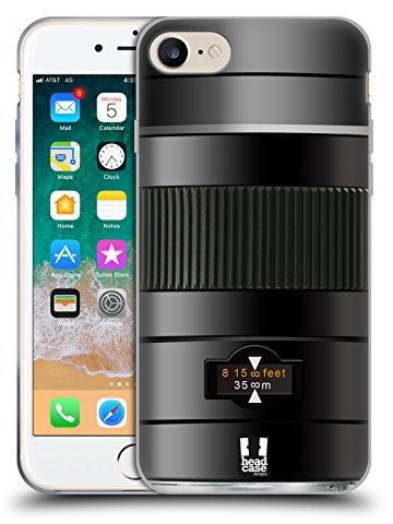 Head Case Designs Dynamique Objectifs Photographiques Coque en Gel [Protection de Qualité Militaire] Compatible avec Apple iPhone 7/8 / SE 2020 & 2022 Et Compatible avec MagSafe