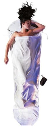 Cocoon Silk MummyLiner, Herren, Natur, 95 x35/22