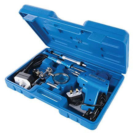 Silverline Electric Soldering Kit 9pce 100W / 30W (845318)