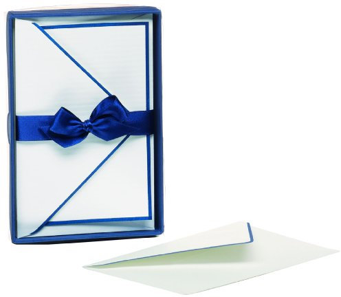 Rössler 1828206090 - Handgeränderte Karten 85 x 128 mm, mit 10 Karten, weiss