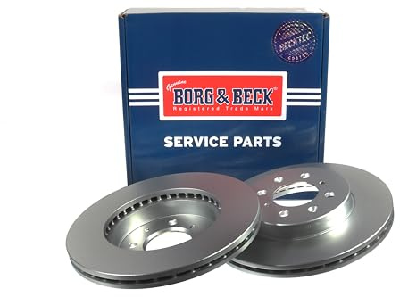 Borg & Beck BRAKE DISC PAIR RoverMGHonda Civic 92-