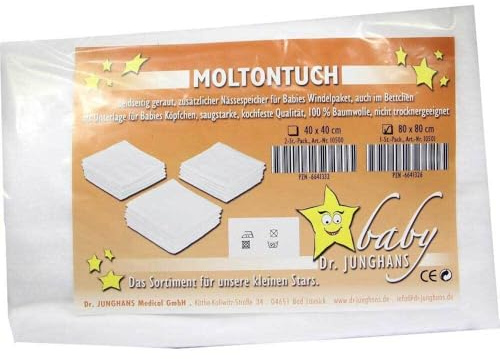 MOLTON-TÜCHER 80x80 cm 1 St
