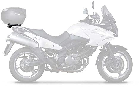 Shad S0VS12ST Top Case Fitting Kit for Suzuki V Strom Dl 650 2004-2011, Black