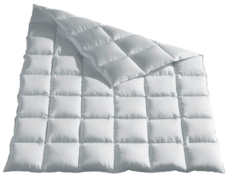 Haeussling - Moschus Royal **medium - Ganzjahres 100er Daunendecke 155x220 cm,