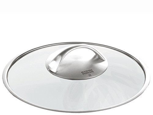 Kuhn Rikon Glass Lid, Glass, Clear, Glass, transparent, 25 x 25 x 6.5 cm