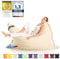 LAZY BAG Riesen-Sitzsack Classic XXL 140x180 cm | Sitzkissen 2-in-1 für relaxtes Sitzen & Liegen | Bequeme Indoor & Outdoor Momente Dank 4 Mio. EPS-Perlen für perfekte Ergonomie | waschbarer Bezug
