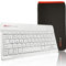 TECHGEAR [Active Strike (M) Slim Line Bluetooth Wireless UK Qwerty Keyboard With Carry Case Cover for Samsung Galaxy Tab A7 10.5 Inch (SM-T500), Tab A8 10.5 Inch (SM-X200), Tab A9 Plus 11 (SM-X210)