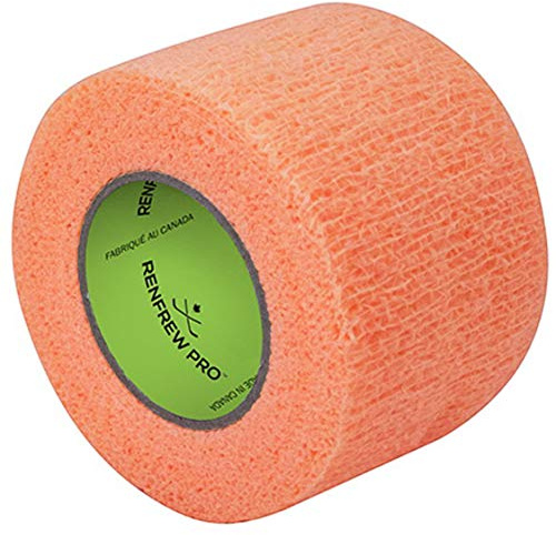 Renfrew Stretchrap Grip Tape Scapa Hockeyschläger, 1 Rolle (3,8 cm/6 m, orange)