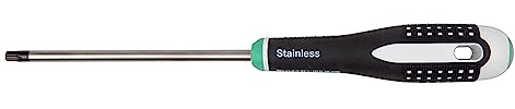 Bahco T15 TORX® Standard-Schraubendreher, Edelstahl, 222 mm/Klinge 100 mm