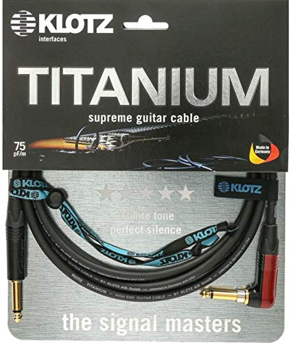 KLOTZ TIR0900PSP Titanium Instrumentenkabel WKl 9m