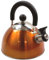 Highlander Deluxe Whistling Kettle ― Stainless Steel, 2L Capacity ― Great for Camping ― Available in Orange and Black