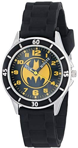Accutime Jungen Analog Quarz Uhr mit Gummi Armband BAT9152