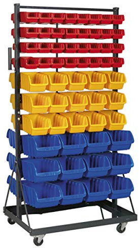 Sealey Tps118 Mobile Bin Storage System 118 Bin