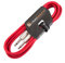 Guitar Lead 6.35mm Mono Jack to Jack/Instrument Cable/Patch Lead / 6 Colours 3m Red