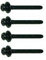 Pack of 4 screws for LG base stand compatible with select models, please see description for list.