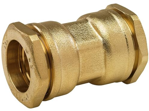 Arc Série laiton – Manchon double écrou intérieur 32 x 32