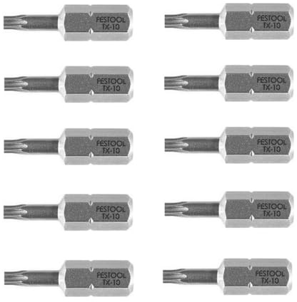 Festool 490504 Torx-Bit, 10-25 mm, 10 Stück