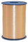 Präsent C.E. PATTBERG Geschenkband Champagner-Creme, 250 Meter Ringelband 10 mm zum Basteln, Dekorieren & Verpacken von Geschenken zu jedem Anlass