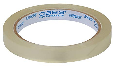 Oasis MARINE 1/2 Inch Clear Floral Tape 60 Yards Per Roll, 1/2